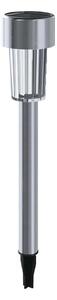 Aigostar - LED Solární lampa LED/0,006W/1,2V 29,5 cm chrom 6500K IP44