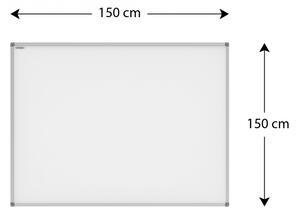 ALLboards PROJECTION MEGA1515 magnetická tabule 150 x 150 cm