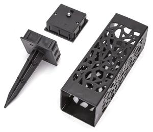 Aigostar - LED Solární lampa LED/0,006W/1,2V 28,5cm černá 2700K IP44