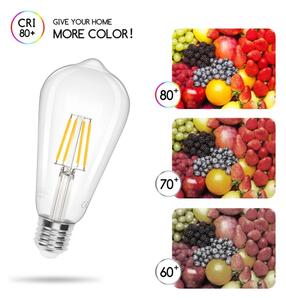 LED Žárovka FILAMENT ST64 E27/4W/230V 2700K - Aigostar