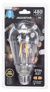 LED Žárovka FILAMENT ST64 E27/4W/230V 2700K - Aigostar