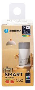 LED RGBW Stmívatelná žárovka G45 E27/6,5W/230V 2700-6500K Wi-Fi - Aigostar