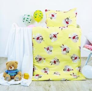 Povlečení dětské bavlněné Victoria EMI, Dětský set 130x90 + 65x45