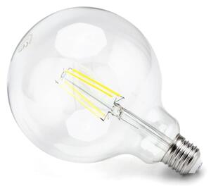LED Žárovka FILAMENT G125 E27/4W/230V 6500K - Aigostar