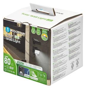 Aigostar - LED Solární nástěnné svítidlo se senzorem LED/0,64W/3,7V 6500K IP44