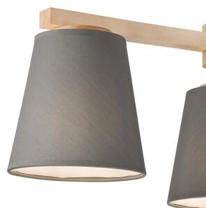 Náhradní stínidlo ELLIE E27 pr. 15 cm šedá