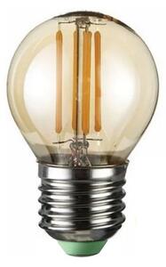 LED Žárovka CLASIC AMBER G45 E27/4W/230V 2200K - Brilagi