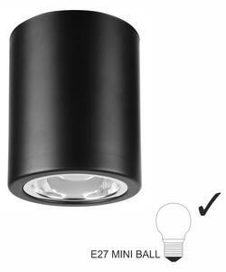 LED Bodové svítidlo TACO 1xE27/15W/230V černá