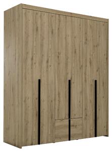 ŠATNÍ SKŘÍŇ, dub artisan, 181/215/60 cm MID.YOU, Online Only