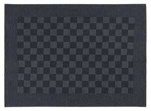 Kuchyňské utěrky 50 ks černé a šedé 50 x 70 cm bavlna