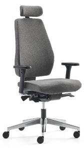 AJ Produkty Kancelářská židle WATFORD, tmavě šedá