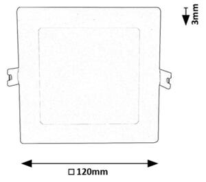 Rabalux 71221 - LED Podhledové svítidlo SHAUN LED/6W/230V 12x12 cm bílá