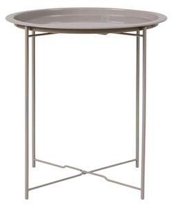 Přístavný stolek BOSTAO šedobéžová