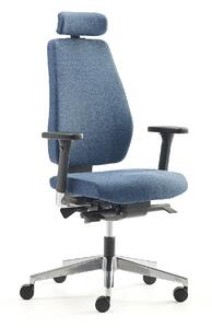AJ Produkty Kancelářská židle WATFORD, tmavě modrá