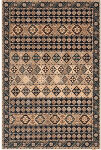 Hnědý vlněný koberec 133x190 cm Astrid – Agnella