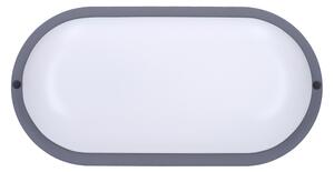 Solight WO744-G- LED Venkovní nást. svítidlo LED/13W/230V 4000K IP54 šedá oválný