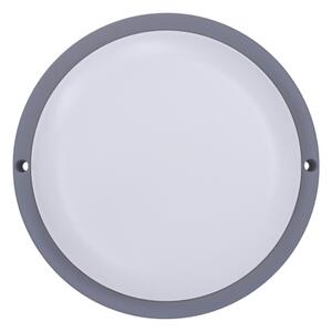 Solight WO745-G- LED Venkovní nást. svítidlo LED/13W/230V 4000K IP54 šedá kulatý