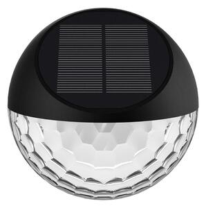 Aigostar - LED Solární nástěnné svítidlo LED/2W/1,2V černá 2700K IP44