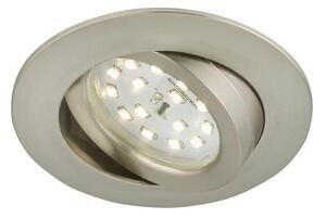 Briloner 7296-012 - LED Stmívatelné podhledové svítidlo LED/6,5W/230V IP23 chrom