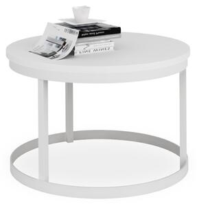 Konferenční stolek RINEN, 55x36x55, bílá