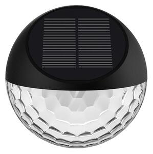 Aigostar - LED RGB Solární nástěnné svítidlo LED/2W/1,2V černá IP44