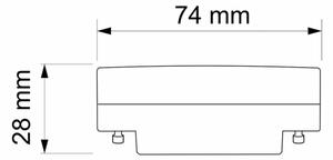 LED Žárovka GX53/6W/230V 3000K