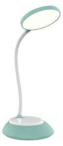 LED Stmívatelná nabíjecí stolní lampa VISUA LED/5W/5V 3000-5000K tyrkysová