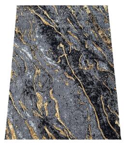Obdélníkový kusový koberec 80x150 COALINGA 2 - zlatý / šedý / černý