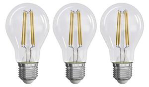 SADA 3x LED Žárovka FILAMENT A60 E27/3,8W/230V 4000K Energetická třída A