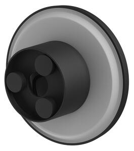 LED Venkovní nástěnné svítidlo PIATTA LED/9W/230V 3000/4000/6000K IP44 černá