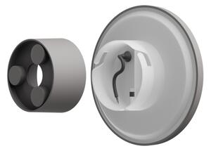 LED Venkovní nástěnné svítidlo PIATTA LED/9W/230V 3000/4000/6000K IP44 šedá