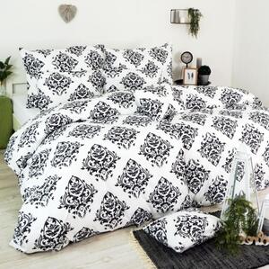 Povlečení Atény černé EMI, Standardní set jednolůžko obsahuje 1x 140x200 + 1x 70x90