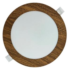 LED Podhledové svítidlo CIRCLE LED/12W/230V 4200K pr. 16,7 cm hnědá