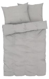 LIVARNO home Mušelínové ložní povlečení, 200 x 220 cm, 70 x 90 cm (šedá) (100372384003)