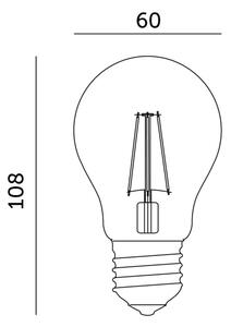 LED Žárovka pro růst rostlin VITABLOOM E27/8W/230V 1200K - Brilagi
