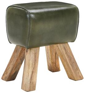 TABURET, dřevo, kůže, 42/45/35 cm Livetastic - Online Only lavice, Online Only