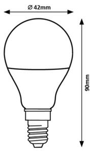 Rabalux 79072 - LED Žárovka G45 E14/9W/230V 4000K