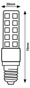 Rabalux 79122 - LED Žárovka T20 E14/6W/230V 4000K
