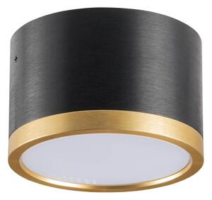 LED Stropní svítidlo MIRELLA 1xGX53/6W/230V černá/zlatá