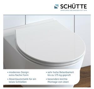 Schütte Záchodové prkénko SLIM (bílá) (100285013002)