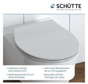 Schütte Záchodové prkénko SLIM (šedá) (100285013003)
