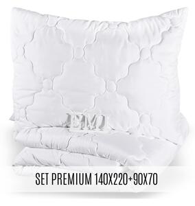 Set prodloužené přikrývky a polštáře Premium140x220 90x70 EMI