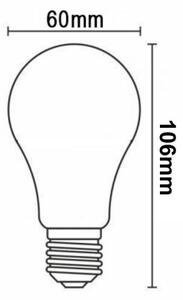 LED Stmívatelná žárovka FILAMENT A60 E27/7,5W/230V 3000K