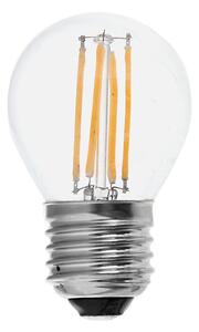 LED Žárovka FILAMENT G45 E27/6W/230V 6500K