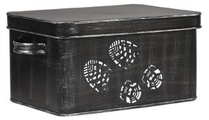 LABEL51 Dóza Storage boxes and baskets Schoenpoets opbergkist - Black - Metal