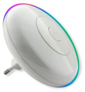 LED RGBW Noční světlo LED/1W/230V bílá