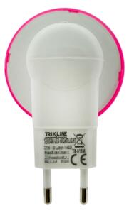 LED Dětské noční světlo se senzorem soumraku LED/0,5W/230V muchomůrka