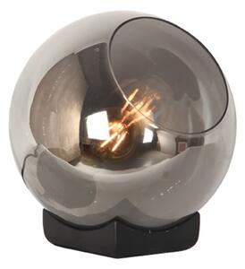 Stolní lampa Firo - kouřové sklo