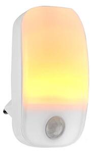 Nedis LNLW10WT - LED Orientační svítidlo se senzorem do zásuvky LED/0,55W/230V