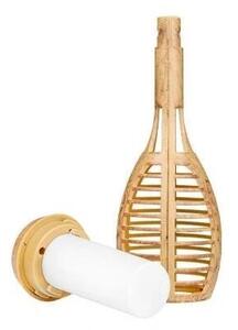 LED Solární svítidlo MINISPARK BAMBOO LED/1,8W/5,5V IP44 béžová